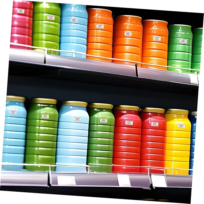 10rolls Paper Price Tags Self-Adhesive Price Stickers for Retail Shops Key Labels Tags Garage Labels Stickers