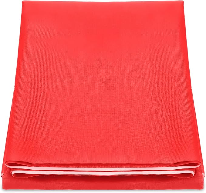 Mindsoft Bulletin Board Fabric 48 '' x 107 '' Class Fabric for Classroom Bulletin Board Decor, Pillows, Curtains, Crafts(Red)