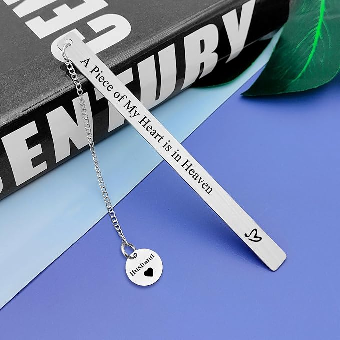 Memorial Gifts for Loss of Husband Bookmarks Husband Sympathy Gift in Memory of Husband Gift Bereavement Gift Husband Remembrance Gifts Bookmarks Condolences Gift Loss of Husband Sympathy Gift