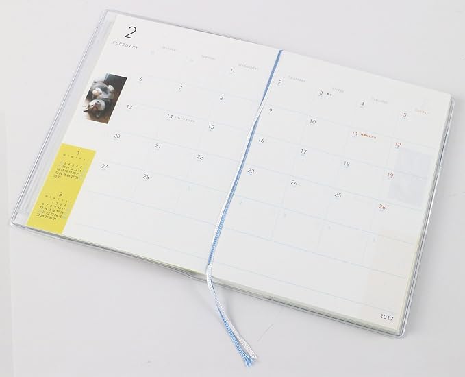 Greeting Life CD-539-JS Weekly Planner, Starts January 2017, B6, Maruin Michigan, ONE YEAR Soft Cover