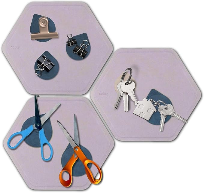 Magnetic MagPad - 4.8 x 4 x 0.1 - Tool to Secure Metal Objects on the Surface - A Perfect Addition to Any Surface - Steel Blue