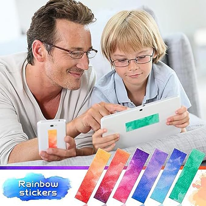 36 Pieces of Sensory Cute Stickers with Fidget Textures - Ideal for Adult & Teen Stress Relief in Desk, Classroom Settings