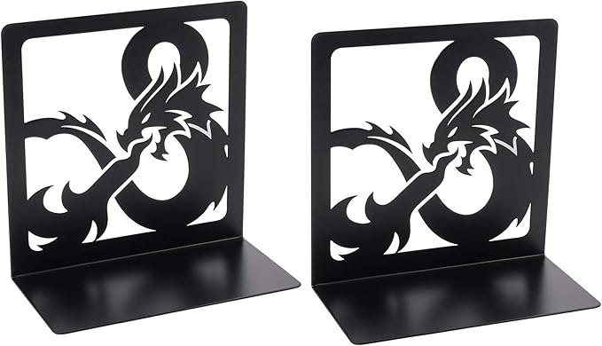 Book Ends, Bookends, Book Ends for Shelves, 1 Pair Non Skid Metal Book Divider Decorative Holder, Abstract Art Desgin Book Stopper Supports for Office, Home (1pair E)