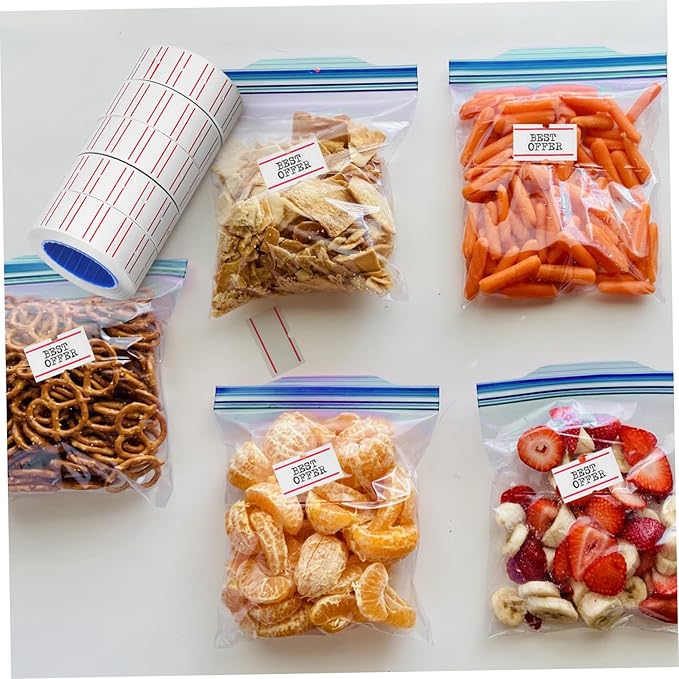 NUOBESTY 10rolls Self-Adhesive Price Labels for Retail of Marking Stickers and Readable Price Tags for Jewelry and Small Businesses Efficient Pricing