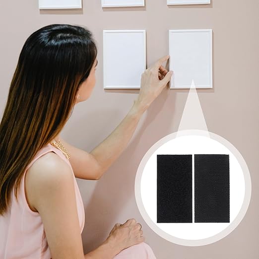 EXCEART 30sets Detachable Hook and Loop Tape Adhesive Dots for Hanging Multi-Purpose Sticky Strips Sofa Adhesive Strip DIY Storage