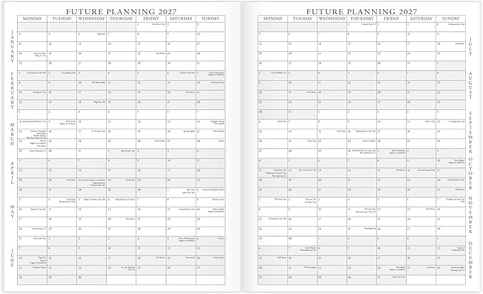 AT-A-GLANCE 2026 Monthly Padfolio Refill for 70-290, 9" x 11", Large, Executive (709091026)