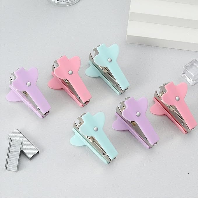 Staples Remover, Professional Efficient Pinch Jaw Ergonomic Design Staples Puller Tool for Office School and Home (Purple)