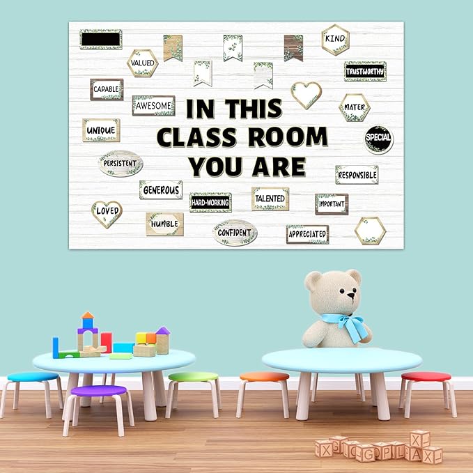 Qyeahkj 2 Rolls White Wood Grain Bulletin Board Paper Roll Outer Space Bulletin Board Background Paper Fade Resistant Classroom Decoration Poster Art Craft Home Wall Education Decoration Supplies 17.7