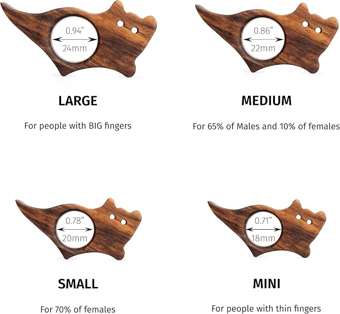TILISMA Cat Book Page Holder – Handmade Natural Walnut Thumb Bookmark - Novel Reading Accessories Gifts for Readers, Book Lovers Gifts, Bookworm Gifts, Literary Gift - (Mini - 0.71")