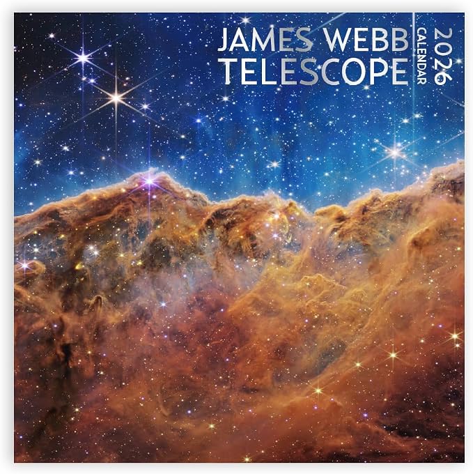 2026 James Webb Space Large Wall Calendar | Astronomy Wall Calendar | Star Calendar 2026