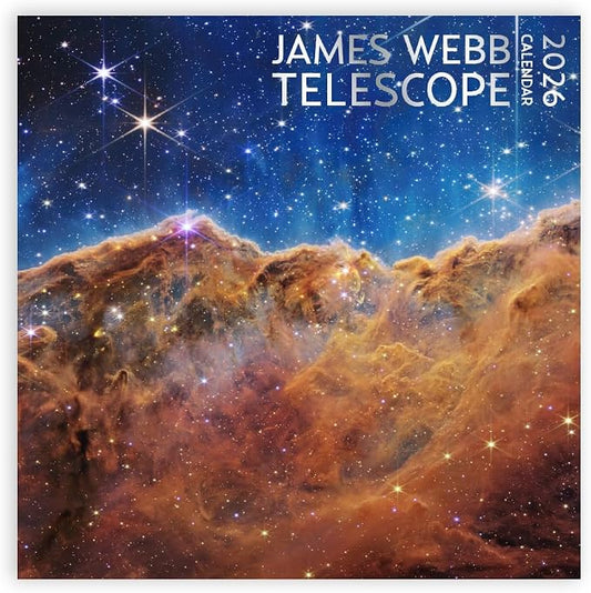 2026 James Webb Space Large Wall Calendar | Astronomy Wall Calendar | Star Calendar 2026