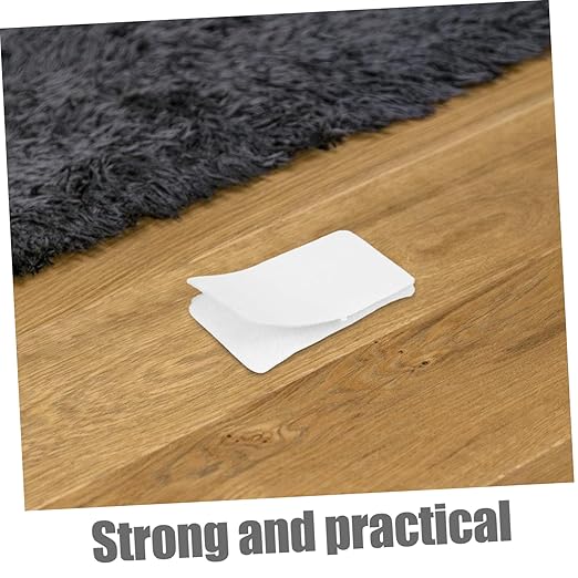 Cabilock 5PCS Non-Slip Adhesive Cushion Fixing Pads for Sofa and Bed Sheets Heavy Duty Hook and Loop Tape for Rug and Carpet Strong Adhesive Home Decoration Supplies