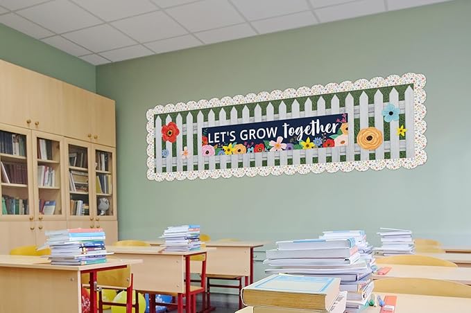 Teacher Created Resources Fun Size White Picket Fence Better Than Paper® Bulletin Board Roll (TCR77467)