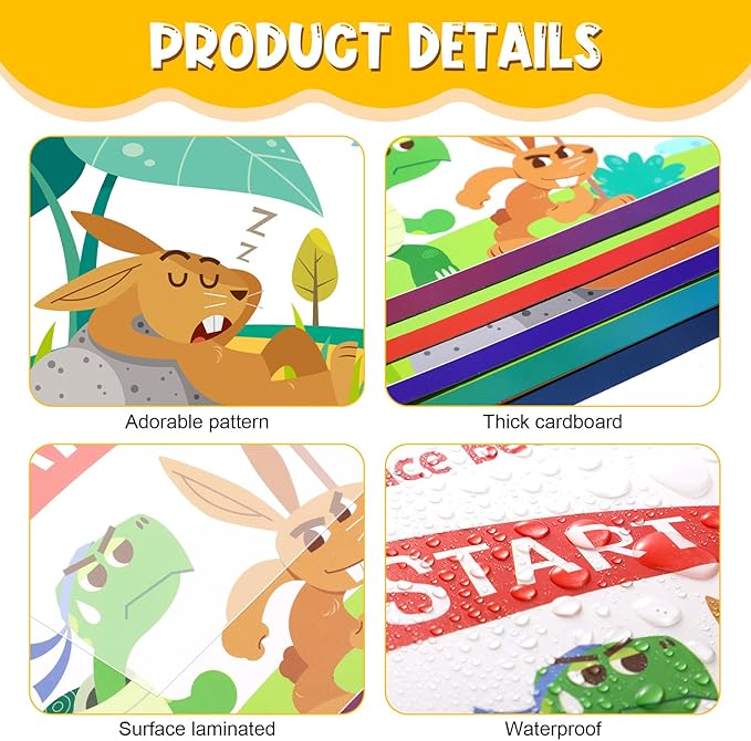Outus 36 Pcs RACES Writing Strategy Bulletin Board Poster Set, Alphabet Cutout and Writing Posters, Pencils with Sentence Beginning and Blank Pencils for Elementary School Classroom Wall Decoration