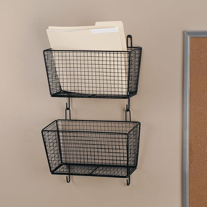 Fox Valley Traders Stackable Wire Hanging Baskets
