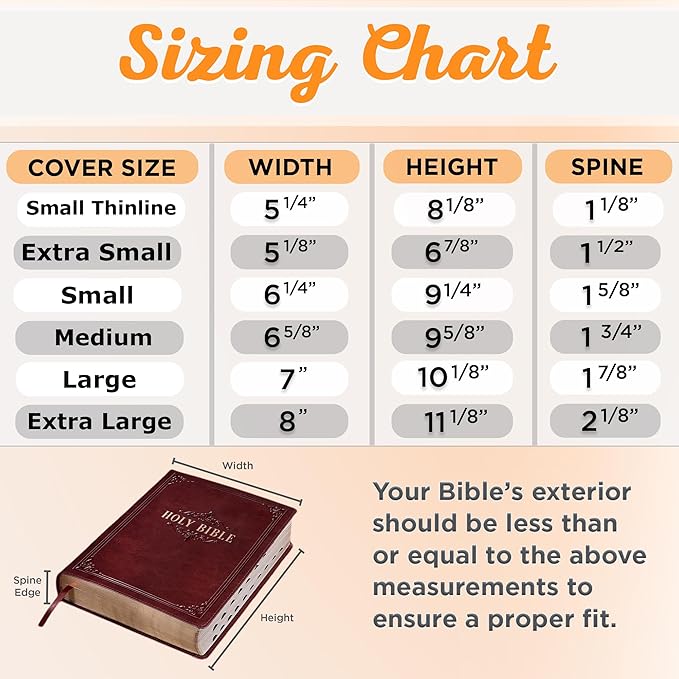 Christian Art Gifts Faux Leather Bible Cover for Men and Women | Ichthus Jesus Fish Emblem Zippered Two-Fold Organizer Case for Bible or Book w/Handle