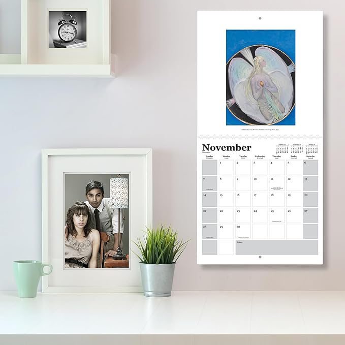 Hilma af Klint- 2026 Wall Calendar 12” x 12”- Swedish Master Artist of Naturalism- Printed on FSC Certified Cardstock Paper- Monthly Organizer for Home and Office