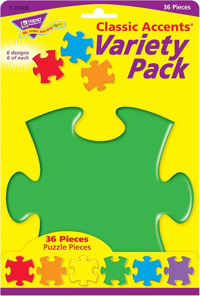 TEPT10906 - Trend Accents Interlocking Puzzle