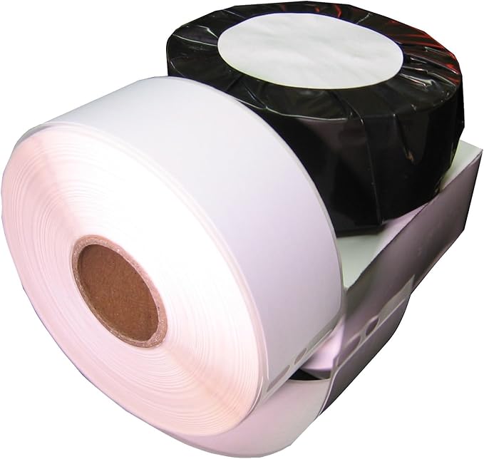 30252 White Labels Compatible with Dymo 30252 1-1/8" x 3-1/2" Address Labels. (100 Rolls)
