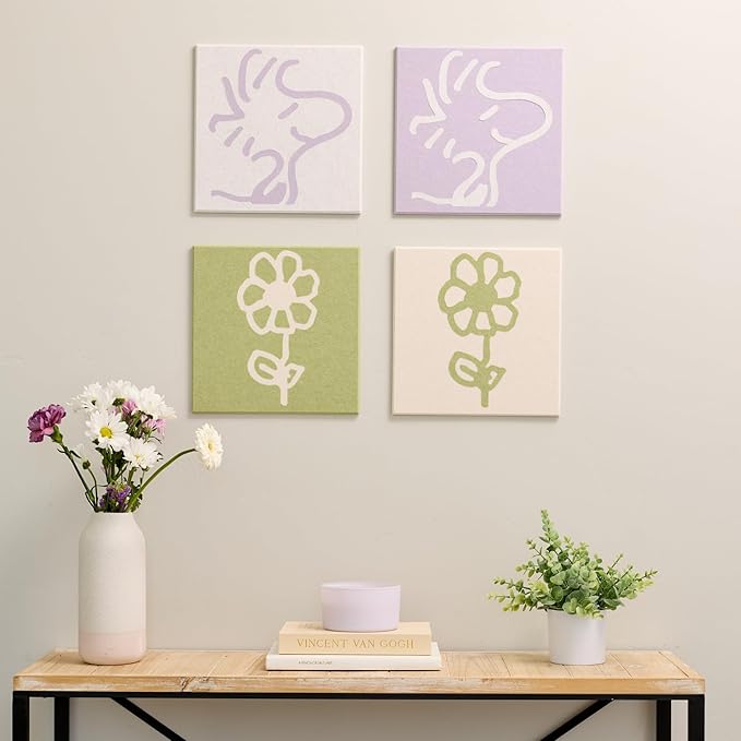 felt right Charlie Brown Collection Feathered Friends Lilac, Peanuts Room Decor, Snoopy, Home Decor, Felt Wall Panels, Decorative Bulletin Board, Easy Gift Idea, Pin Board, Collectibles