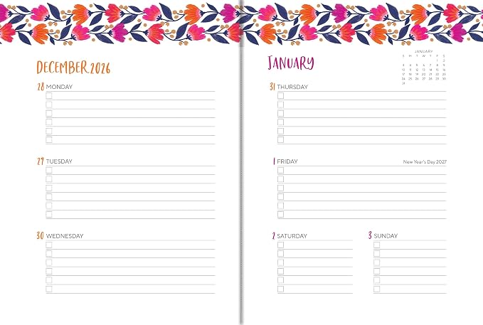 High Note 2027 Planner, 17-Month Weekly & Monthly Flexible Cover Calendar Book with Goal & Project Planning Pages, August 2026 – December 2027, 5.75" x 7.5" by Jess Phoenix