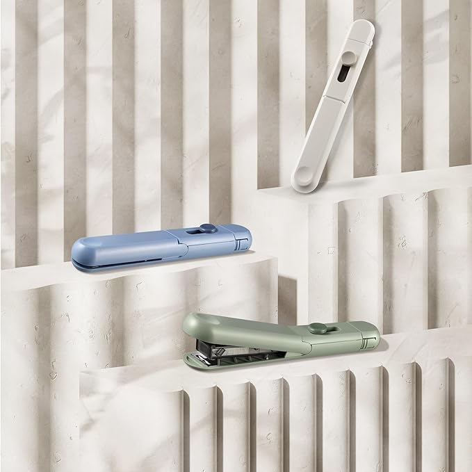 Max HD-10SK/W Stapler Stick Type Motik Dull Color White