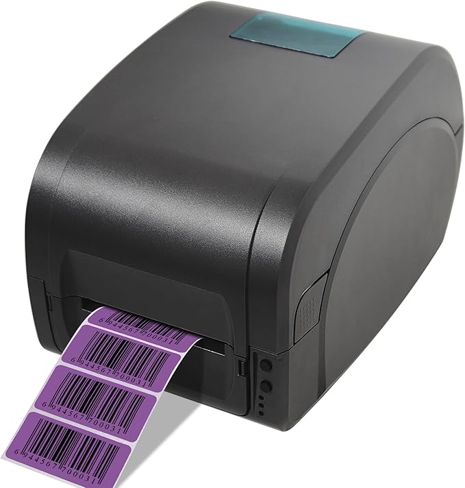 Hybsk 2x1 inch Color Direct Thermal Labels for Shipping, Barcodes, Address, Compatible with Rollo Label Printer & Zebra Desktop Printers (2"x1",Purple)