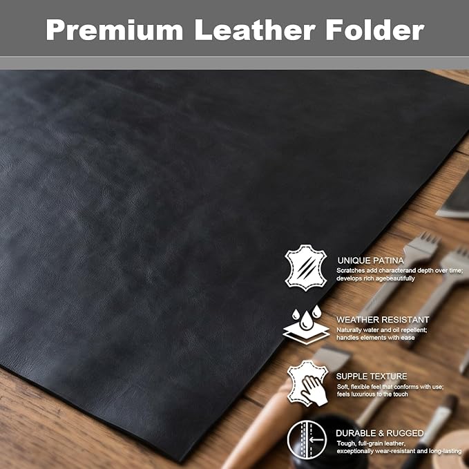 AZXCG Genuine Leather Portfolio Binder for Men& Women,Padfolio Organizer with Zipper,Padfolio Folder for iPad Pro 12.9/ Letter Size Notepad,Business Executive Gift for Men,Gift for Valentine's Day