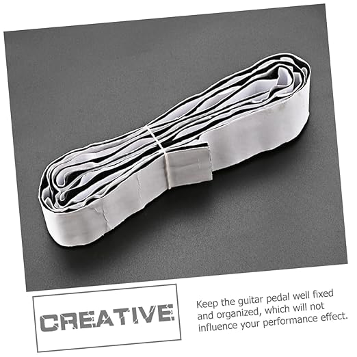 Kisangel Guitar Effects Pedal Mounting Tape Fasteners for Pedal Board Accessories Strong Adhesive Easy to Organize Stage and Reliable