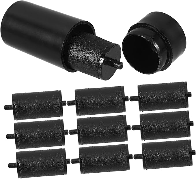 HOMSFOU 10pcs Replacement Ink Roller Pricing Labeller Fast-Drying Precision Marking Ink Refills for Price Tagging Machines