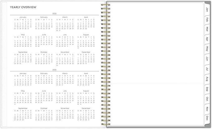 2025 Blue Sky Weekly/Monthly Planning Calendar, 8-1/2" x 11", Sophie, January 2025 To December 2025