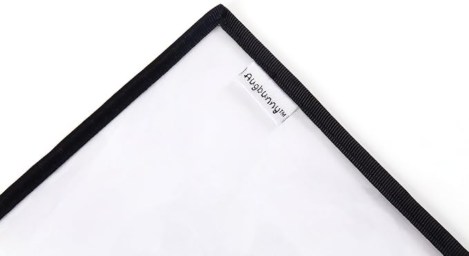 Multi-purpose Water Resisitant Clear PVC Organizer Bag Pouch with Zipper Closure 6-pack