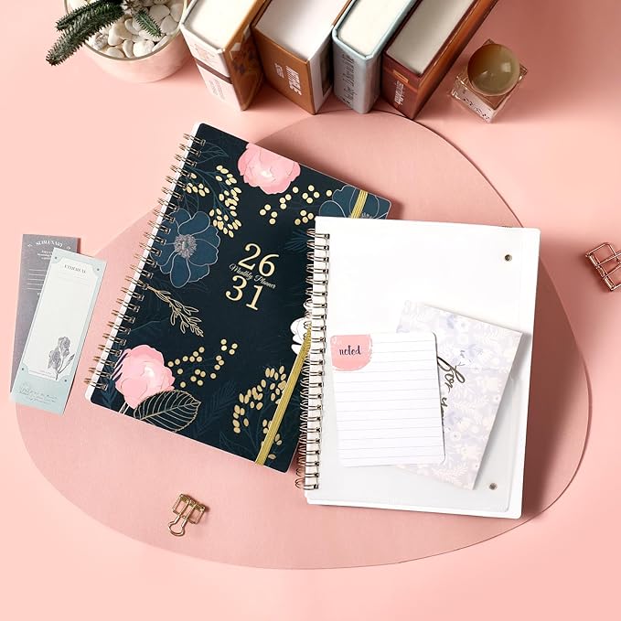 2026-2031 Monthly Planner - 5 Year Monthly Planner 2026-2031, July 2026 - June 2031, 6.4'' x 8.5", 5 Year Calendar, 60 Months Tabs, Pocket, Holidays, Notes Pages