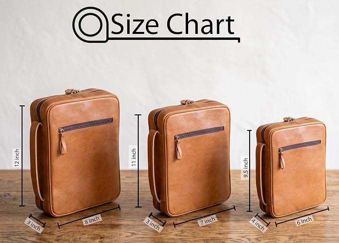 Genuine Leather Bible Covers for Men - Mens Bible Case for Men, Leather Book Cover Bible Bag for Men, Christian Gifts (Large)