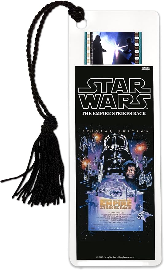 Star Wars Episode V: The Empire Strikes Back FilmCells Laminated 2x6 Bookmark with 35mm Clip of Film and Tassel USBM344