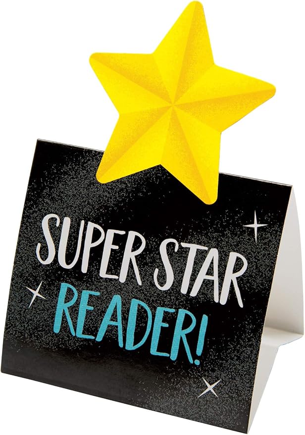 Creative Teaching Press 3D POP! Super Star Reader Bookmarks (10206)