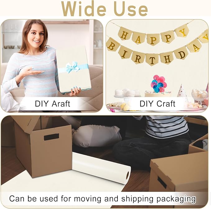 Cream Bulletin Board Roll Reusable Waterproof Erasable Bulletin Board Wrinkle Resistant Poster Non-Woven Fabric Bulletin Board Roll for Back to School Classroom Decor Wrap DIY Crafts 15.55" x20ft