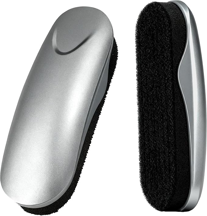 Magnetic Dry Erase Erasers - 2 Pack Whiteboard Eraser for Glass White Board Strong Magnet Eraser for Office School Dry Erase Board, Fridge Calendar (Grey)