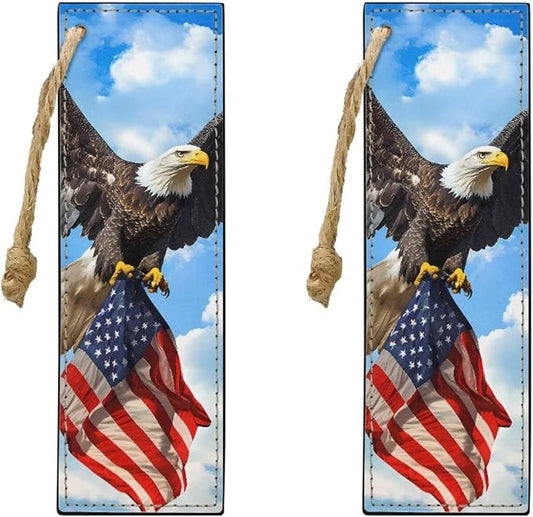 Bookmarks for Men Boy, Eagle Book Marks for Adults Kids Funny Bookmark for Women Men Book Lovers Bookmarks Aesthetic