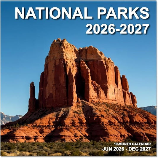 2026-2027 Calendar for Wall, Calendar 2026-2027 from June 2026 - December 2027, 12" x 24" Opened 19 Months Calendar, Full Page Months Thick & Sturdy Paper