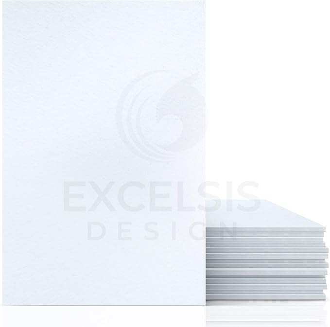 White Foam Board 16 x 20 – 10 Pack, 3/16" (5mm) Thick Foam Core Poster Board Sheets for Art, Crafts, Vision Board, School Projects, Presentations & Signs