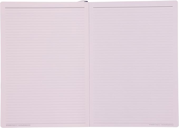 B6 Franklin Planner Organizer, One Page Per Day, Nuance Colors, Begins January 2025, Soft Gray (86316)