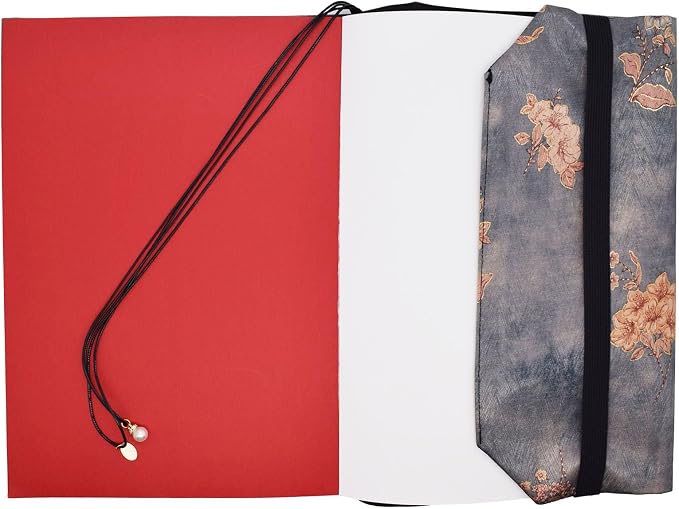BLBMH 10x7 Book Cover | Handmade Non-Stretch Fabric Bible Cover with Bookmark | Washable Large Hardcover Paperback Protector | Privacy Reading Gift for Women - Flower