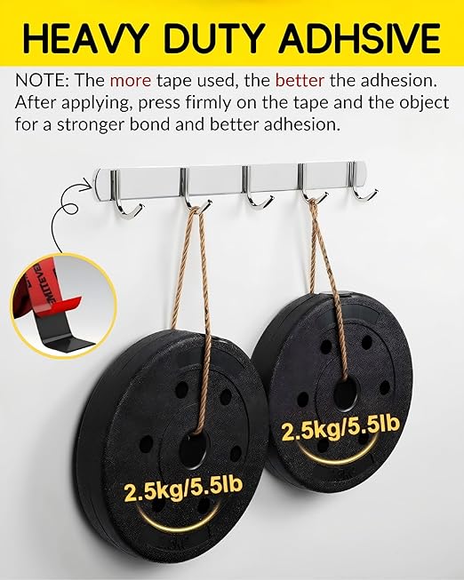 EMITEVER Heavy Duty Double Sided Tape, 1 Inch x 16.4FT Acrylic Foam Mounting Tape, Two Sided Adhesive Tape, Waterproof & Strong Double Stick Tape for Walls, Automotive, Home Office Decor