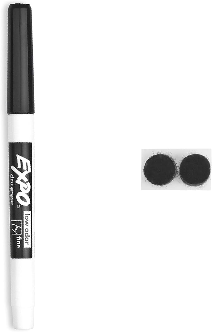 Think Board Clear Dry Erase Whiteboard 2'x3' – Self-Adhesive Transparent Writing Surface for Wall, Desk, or Fridge – Peel & Stick Removable Message Board for Home, Office & School