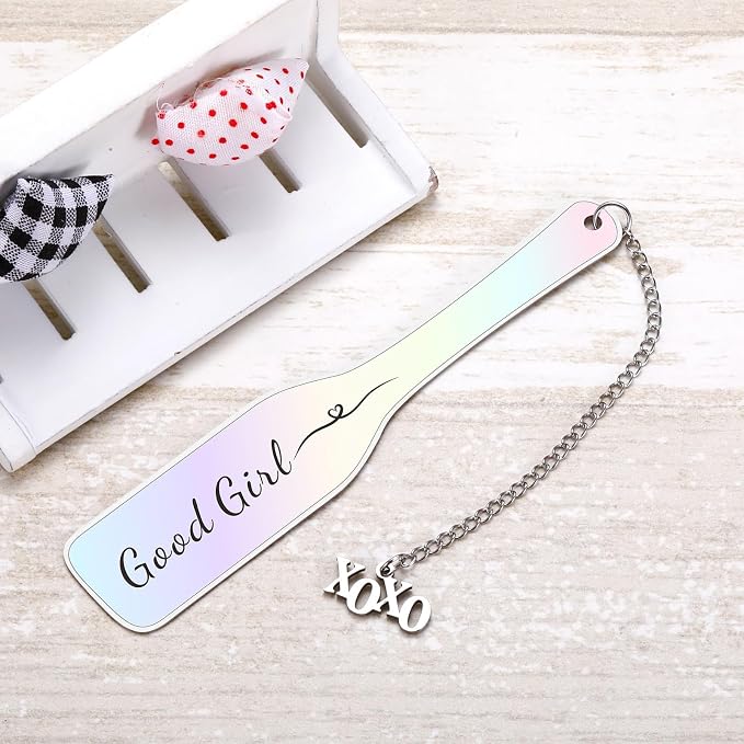 Smutty Book Merch for Reading Women Spicy - Dark Romance Merch Funny Smutty Bookmarks Gifts for Book Lovers, Book Accessories Bookish Gifts for Women Girls, Smut Book Lover Gifts Good Girl Bookmark