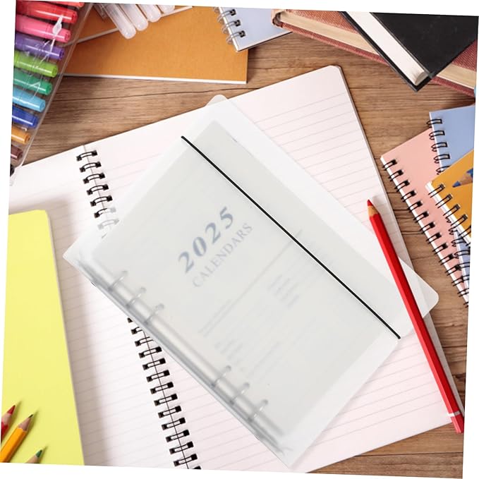 KALLORY Yearly Planner Notepad Multi Function Daily Organizer for Home and Office and Material Smooth Writing for Planning Note Taking and Journaling