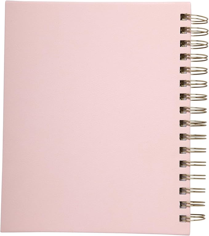 WORLD TRAVELER 2026 Planner Weekly and Monthly - 7'' x 8.75'' Hard Cover January December Spiral Daily Planner 2026 To Do List, Size 7X8.75, Pink Chasing