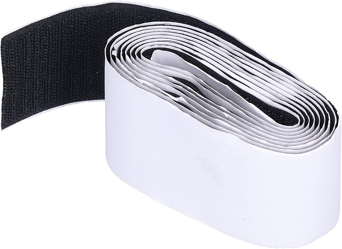 Guitar Effect Pedal Mounting Tape Strong Adhesive Nylon Tape Secure Fastening for Guitar Pedal Board 5cm x 2meters Rough Hook Surface (Gradient Surface)