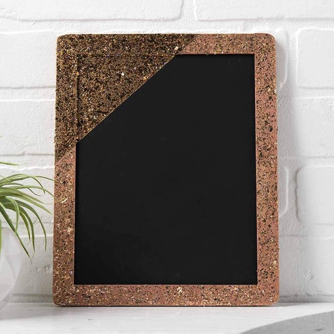 Plaid Enterprises Double-Sided Chalkboard Set, 8 ' x 10 ' With Decorative Wood Surface Frame, Perfect For Arts & Crafts, 6 Pack